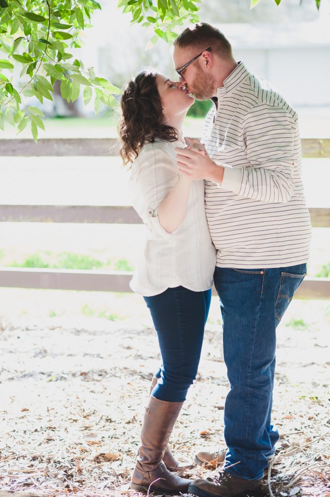 Engagement sessions are important to help you get comfortable in front of the camera | Engaged couple kissing photographed by Tacoma Wedding Photographer Amanda Howse