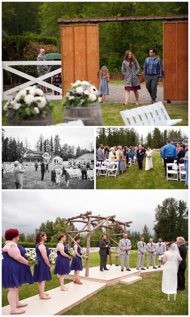 Rustic Wedding Ceremony Portraits at Heartland Ranch photographed by Amanda Howse