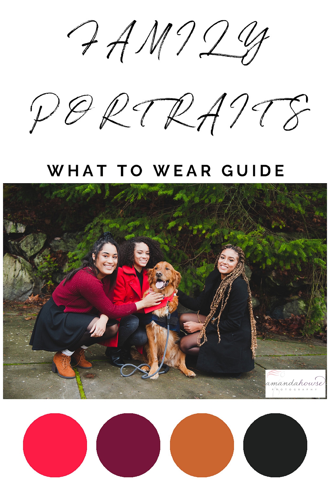 Winter Family Portraits in the PNW | What to Wear Guide - AHP