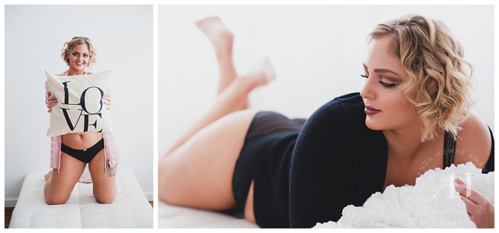 AHP Boudoir Session at Studio 253 in Downtown Tacoma | Photographed by Amanda Howse