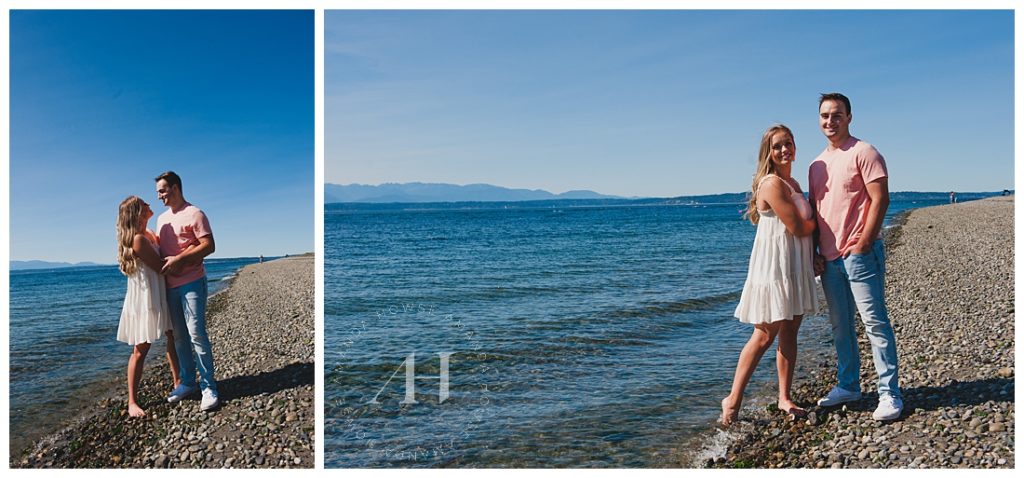 Beachy Couples Portraits in Washington | Amanda Howse Photography