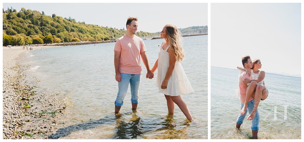What to Wear for Summer Couples Portraits | Cute Outfit Ideas and Inspiration | Photographed by Amanda Howse
