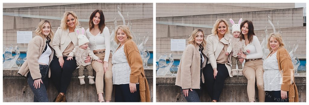 Pose Ideas for Family Portraits | Head to the Blog for More Outfit Inspiration! | Amanda Howse Photography