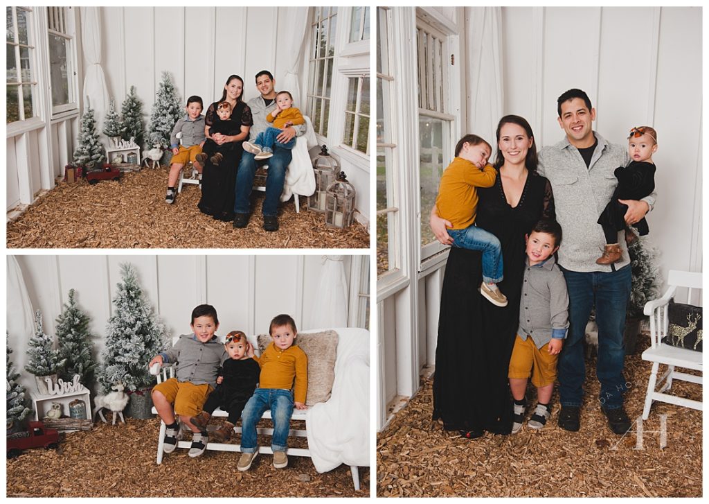 What to Wear for Fall Family Portraits | Outfit Ideas for Mom, Dad, Toddlers, Kids | Photographed by Tacoma Family Photographer Amanda Howse | Mustard, Grey, Black Outfit Ideas, Golden Color Palette, Fall and Winter Family Portrait Outfit Inspiration