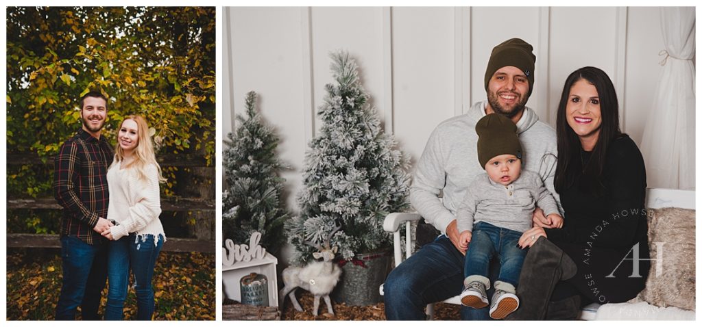 Cozy PNW Family Portraitss | Photographed by Amanda Howse | Pose Ideas, Outfit Inspiration, Best Locations for Family Portraits in Washington