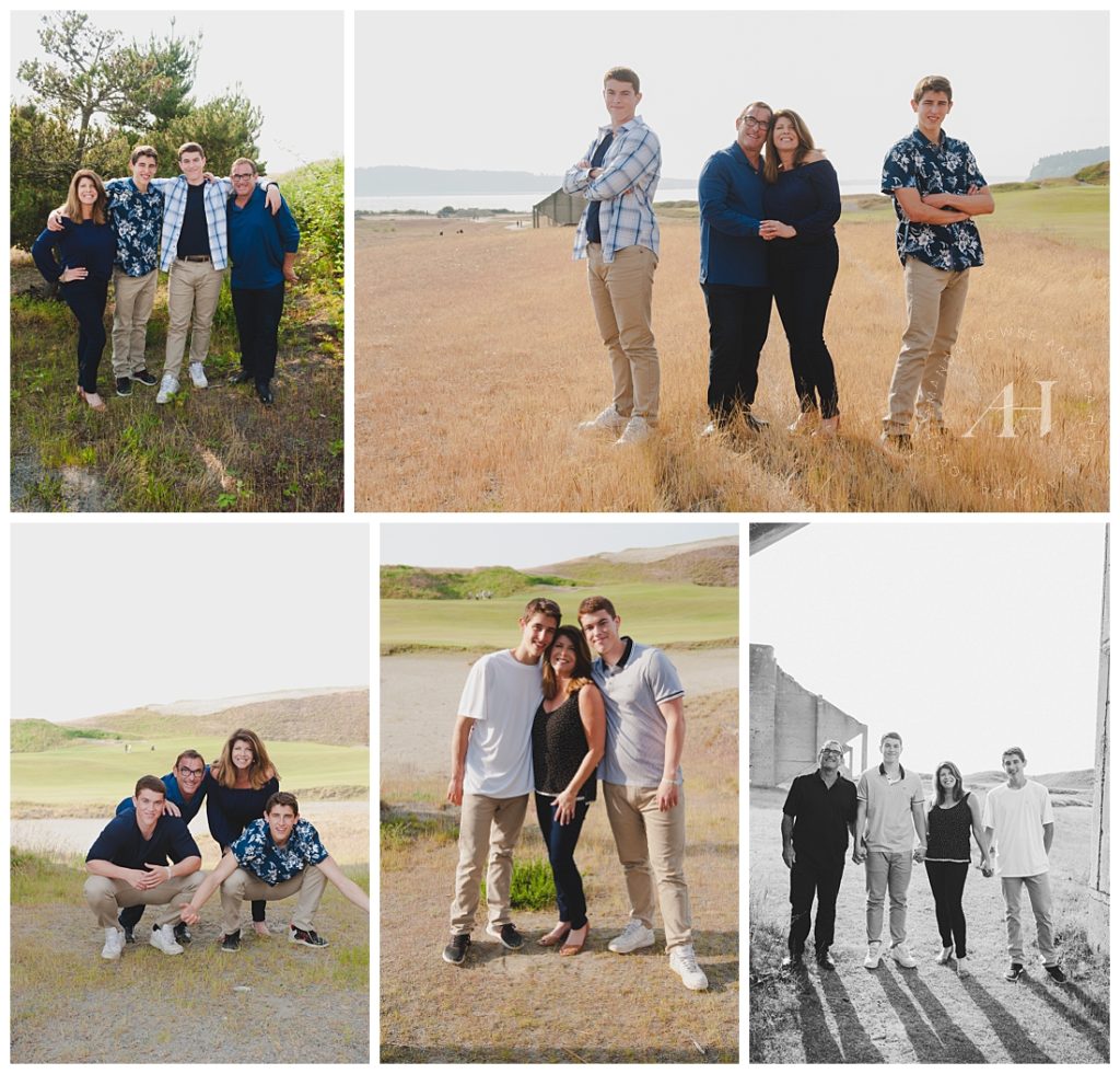 Coordinated Outfits for Spring Family Portraits | Chambers Bay Portraits | Photographed by Tacoma Family Photographer Amanda Howse