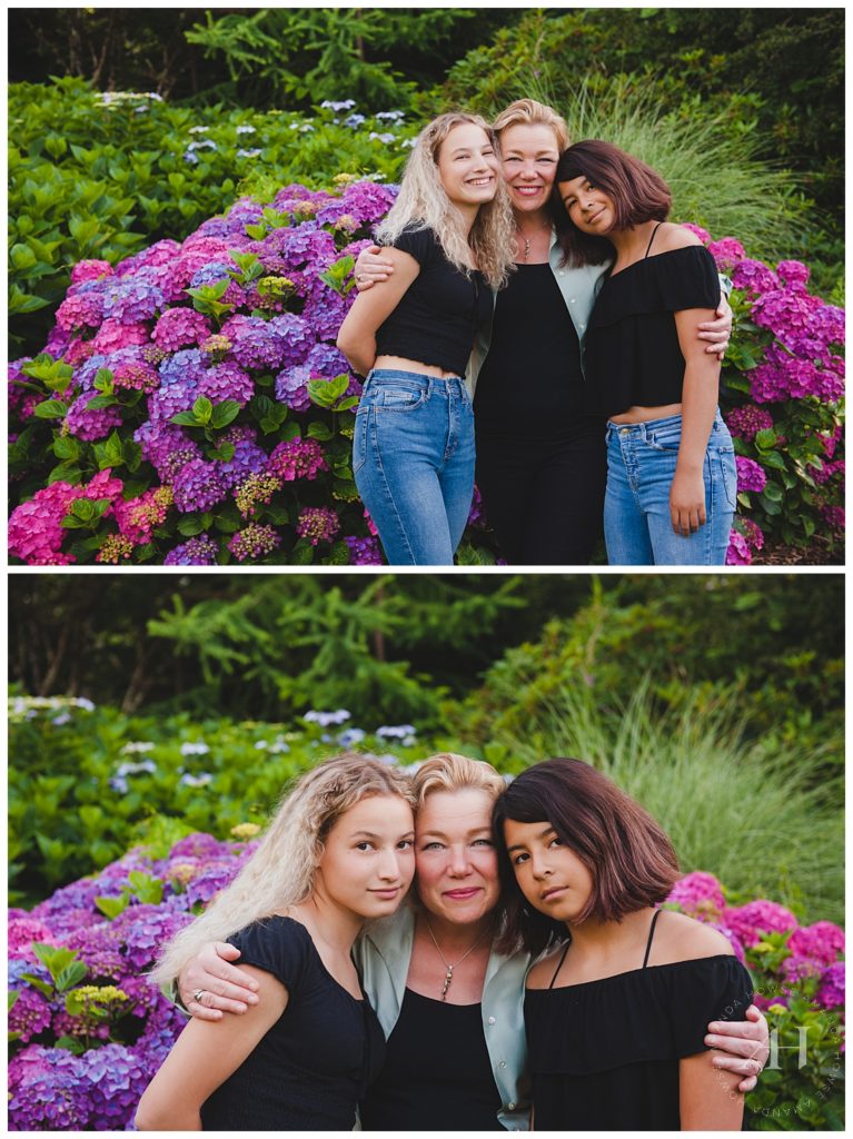 Garden Portraits of Sweet Family | Photographed by the Best Tacoma Family Photographer Amanda Howse