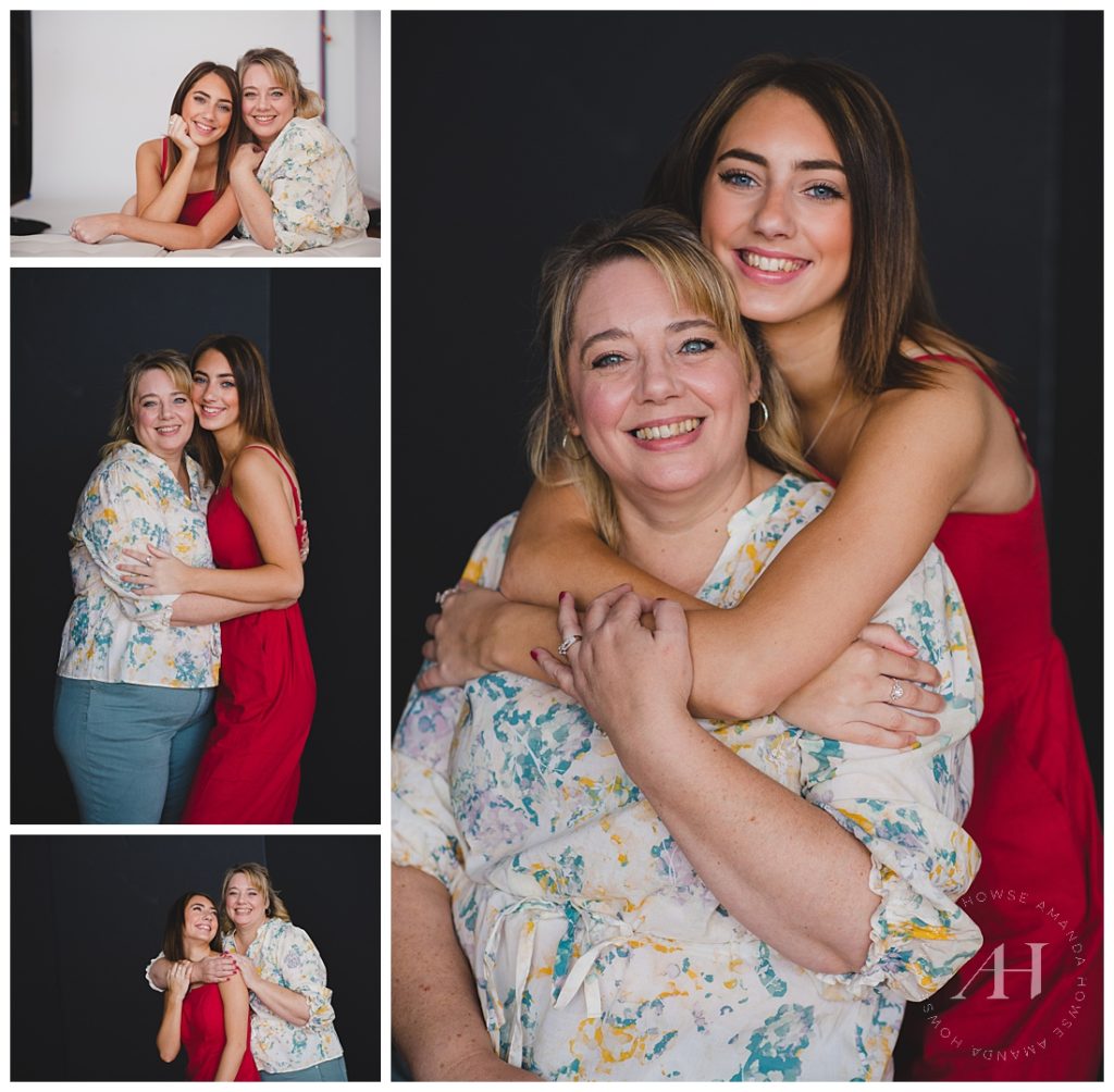 AHP Model Team Girls and Their Moms | Monthly Session for Seniors, Cute Family Portraits to Take Before Graduation | Photographed by Tacoma's Best Family Photographer Amanda Howse