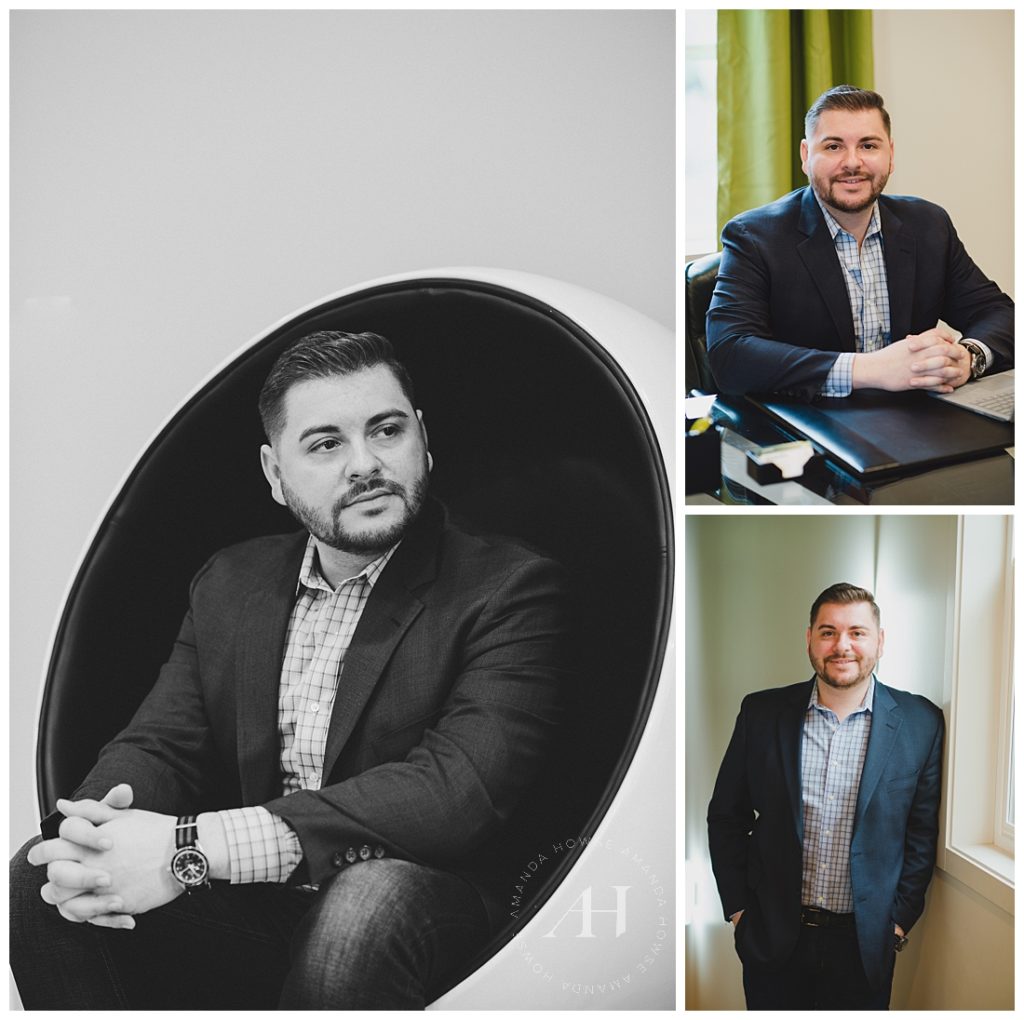 Personalized Headshots for Local Business Owners | Featured in Showcase Magazine | Photographed by Showcase Staff Photographer Amanda Howse