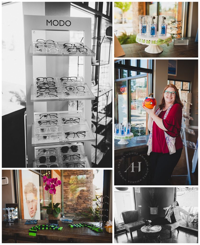 Small Business Photography | Tacoma Businesses to Support | Eye Candy Optometrist | Photographed by Amanda Howse for Showcase Magazine