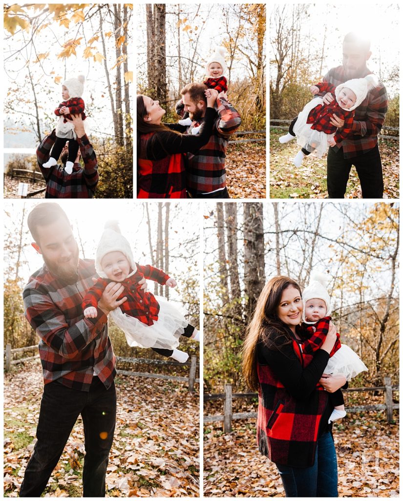 Candid Portraits of Newly Engaged Couple with Their Toddler | Fun Family Portrait Session in the PNW | Photographed by Tacoma Family Portrait Photographer Amanda Howse