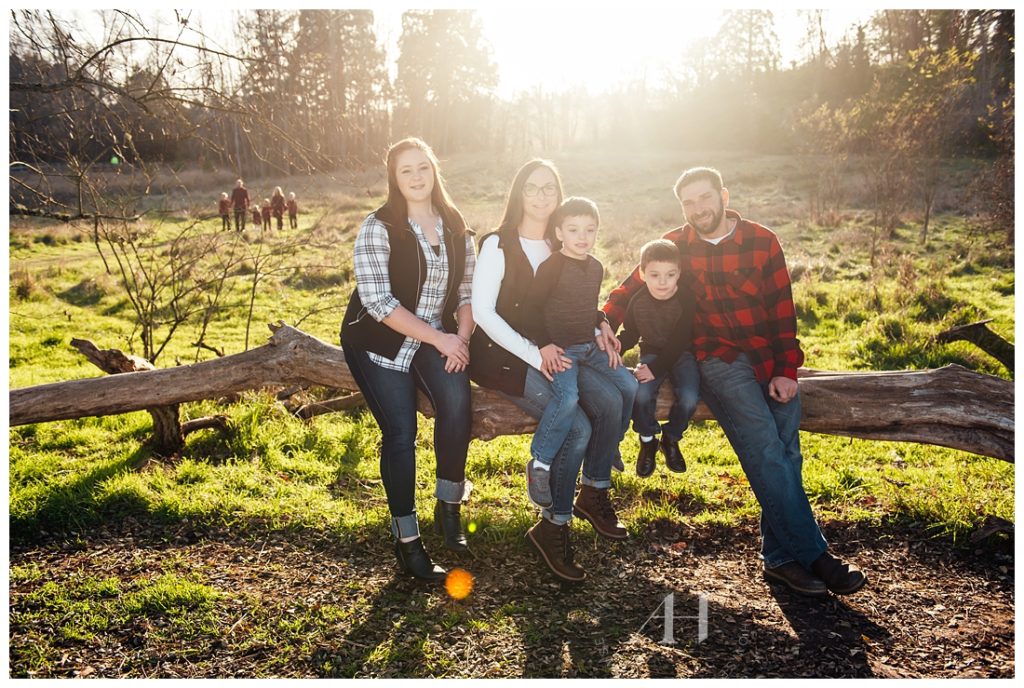 November Family Portraits at Fort Steilacoom | How to Style Fall Family Portraits | Photographed by the Best Tacoma Family Photographer Amanda Howse Photography