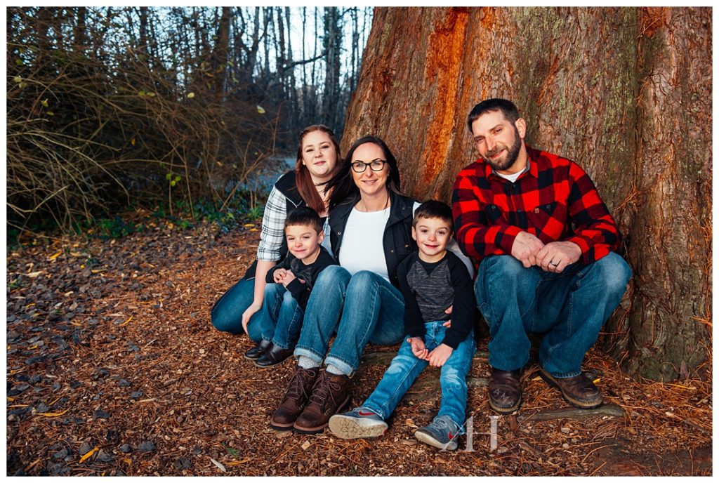 Forest Portraits in the PNW for Families | Photographed by the Best Tacoma Family Photographer Amanda Howse Photography