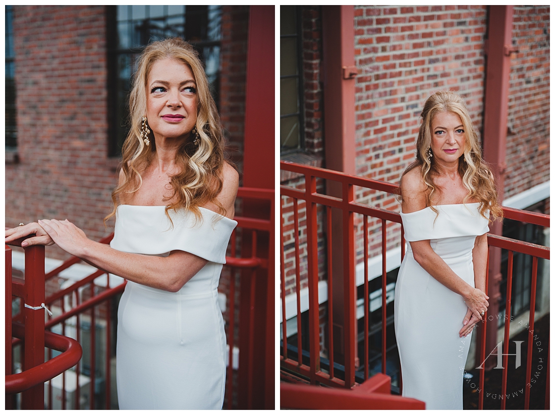 Elegant Bridal Close-Ups | Sleek. Modern Photograph Ideas for Brides, Brick Background, Fall Weddings | Photographed by the Best Tacoma Wedding Photographer Amanda Howse Photography
