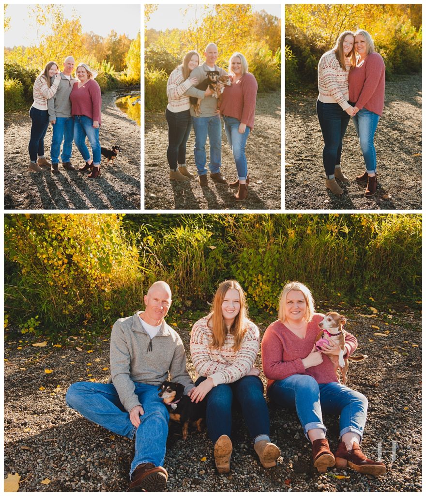 Ft. Stilly Family Session in Fall | Fun Family Session with Leaves, PNW Locations, Tacoma | Photographed by the Best Tacoma Family Photographer Amanda Howse Photography