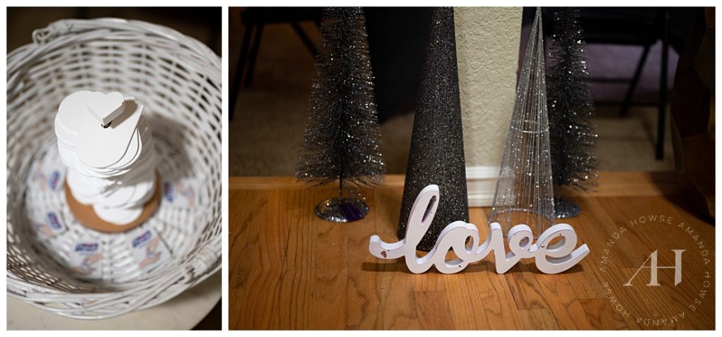 Love Wedding Decorations Accent Piece | Photographed by the Best Tacoma Wedding Photographer Amanda Howse Photography