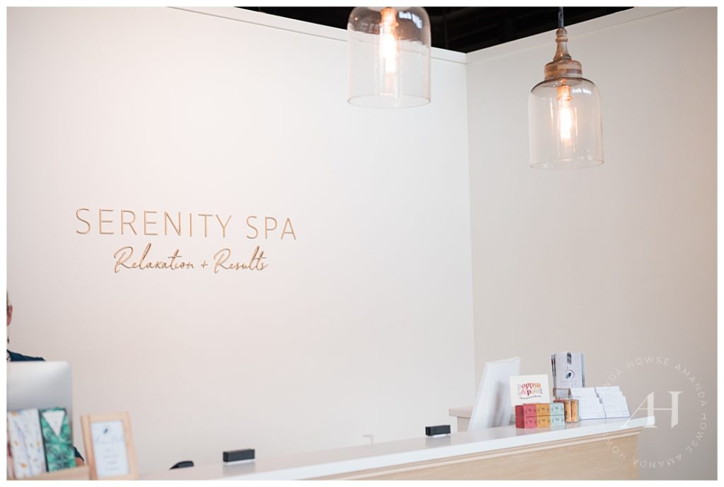 Serenity Spa | Photographed by the Best Tacoma Business Photographer Amanda Howse Photography
