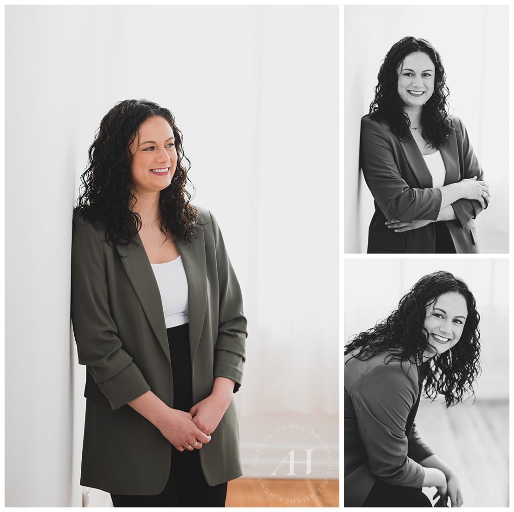 Pose Ideas for Professional Business Women | AHP Boss Babe Series | Photographed by the Best Tacoma, Washington Business Photographer Amanda Howse Photography 