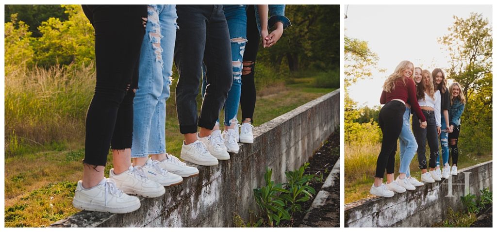 Matching Air Force 1s | Nike BFF Portraits | Photographed by the Best Tacoma, Washington Photographer Amanda Howse Photography
