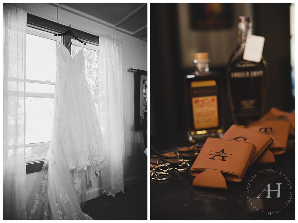 Wedding Dress Detail Photo | Photographed by the Best Tacoma Wedding Photographer Amanda Howse Photography