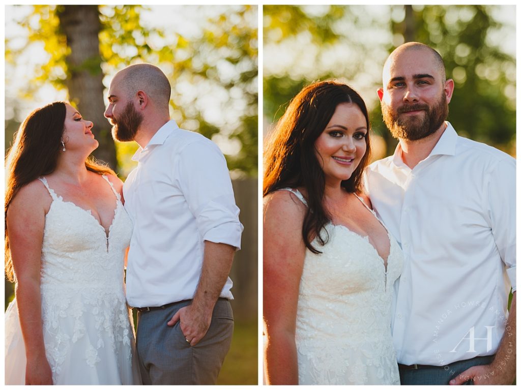 Forest Themed Bride and Groom Portraits | Photographed by the Best Tacoma Wedding Photographer Amanda Howse Photography