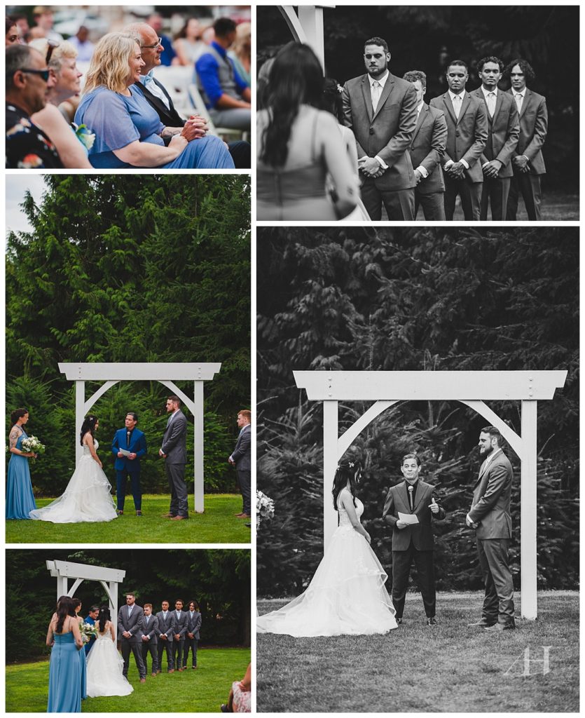 Rustic PNW Wedding at Trinity Tree Farm | Photographed by the Best Tacoma Wedding Photographer Amanda Howse Photography