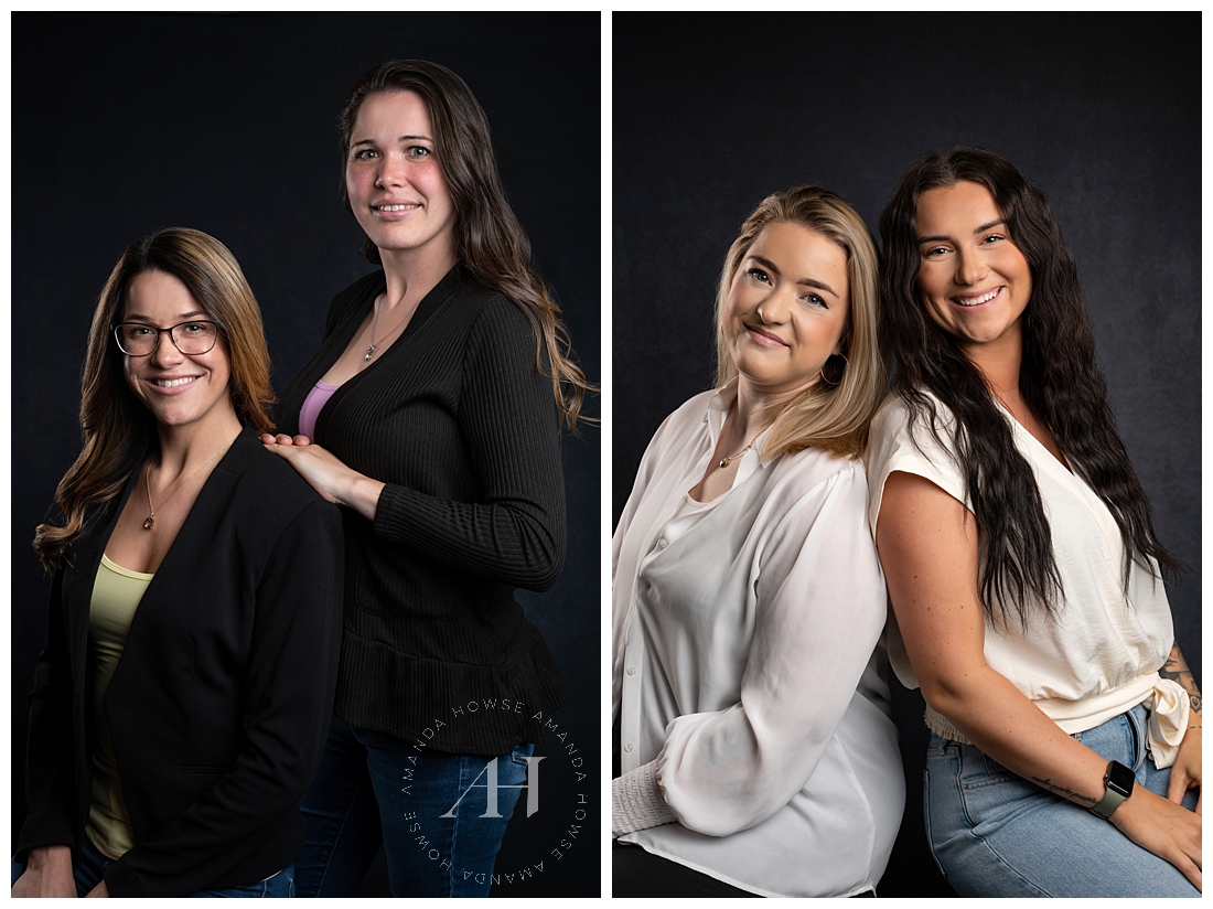 Business Partner Headshots with Local Boss Babes | Photographed by the Best Tacoma, Washington Business Photographer, Amanda Howse Photography