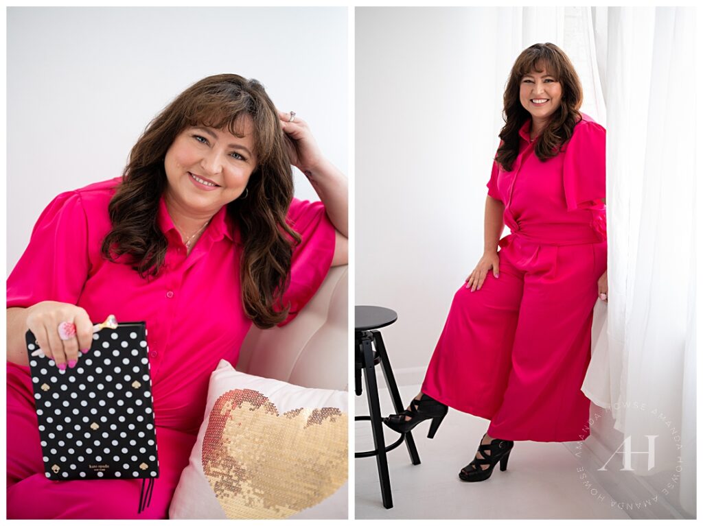 Fun Headshot Outfit Ideas With a Pop of Color | Sheri, Teen Wise Expert | Photographed by the Best Tacoma, Washington Business Photographer, Amanda Howse Photography