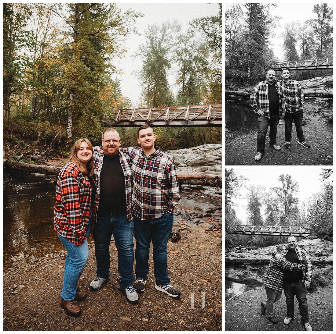 Fall Family Portraits with The Best Flannels For an Outdoor Photo Session | Images by Amanda Howse Photography, Best Family Photographer in Tacoma 
