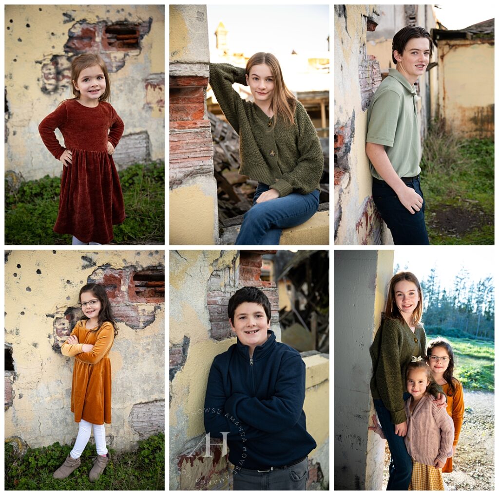 Individual Grandchild Portraits for Family Photos | Amanda Howse Photography Family Edition