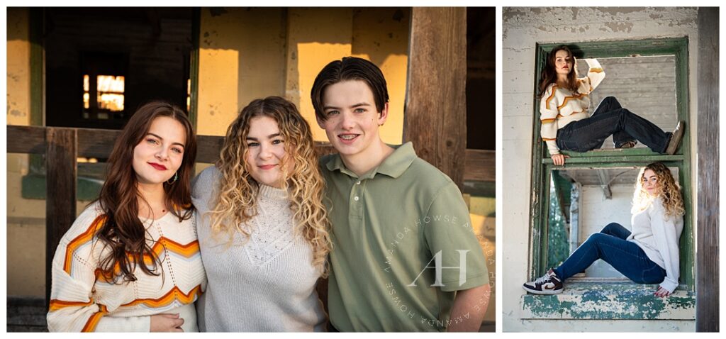 Fun Teen Portraits With Cousins | Amanda Howse Photography 