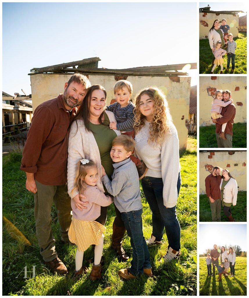 Cute and Cozy Family Photo Ideas with Young Kids | Amanda Howse Photography